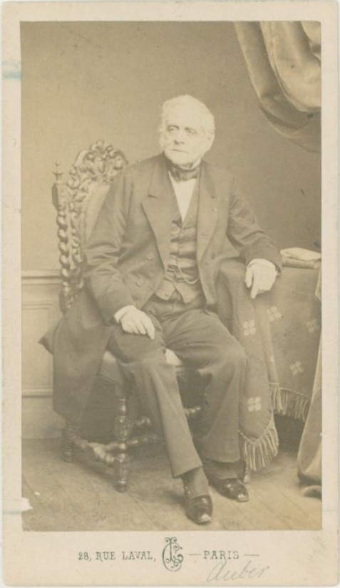 Auber, Daniel - Carte de Visite Photograph.